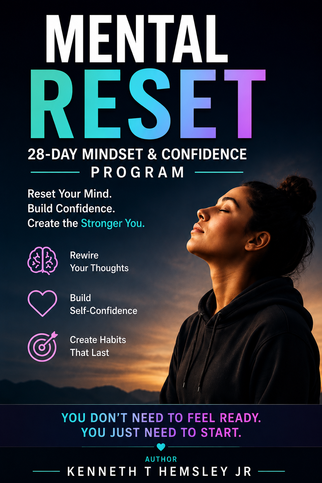 The Mental Reset Blueprint
28-Day Mindset, Discipline &
Confidence System (Digital Download)