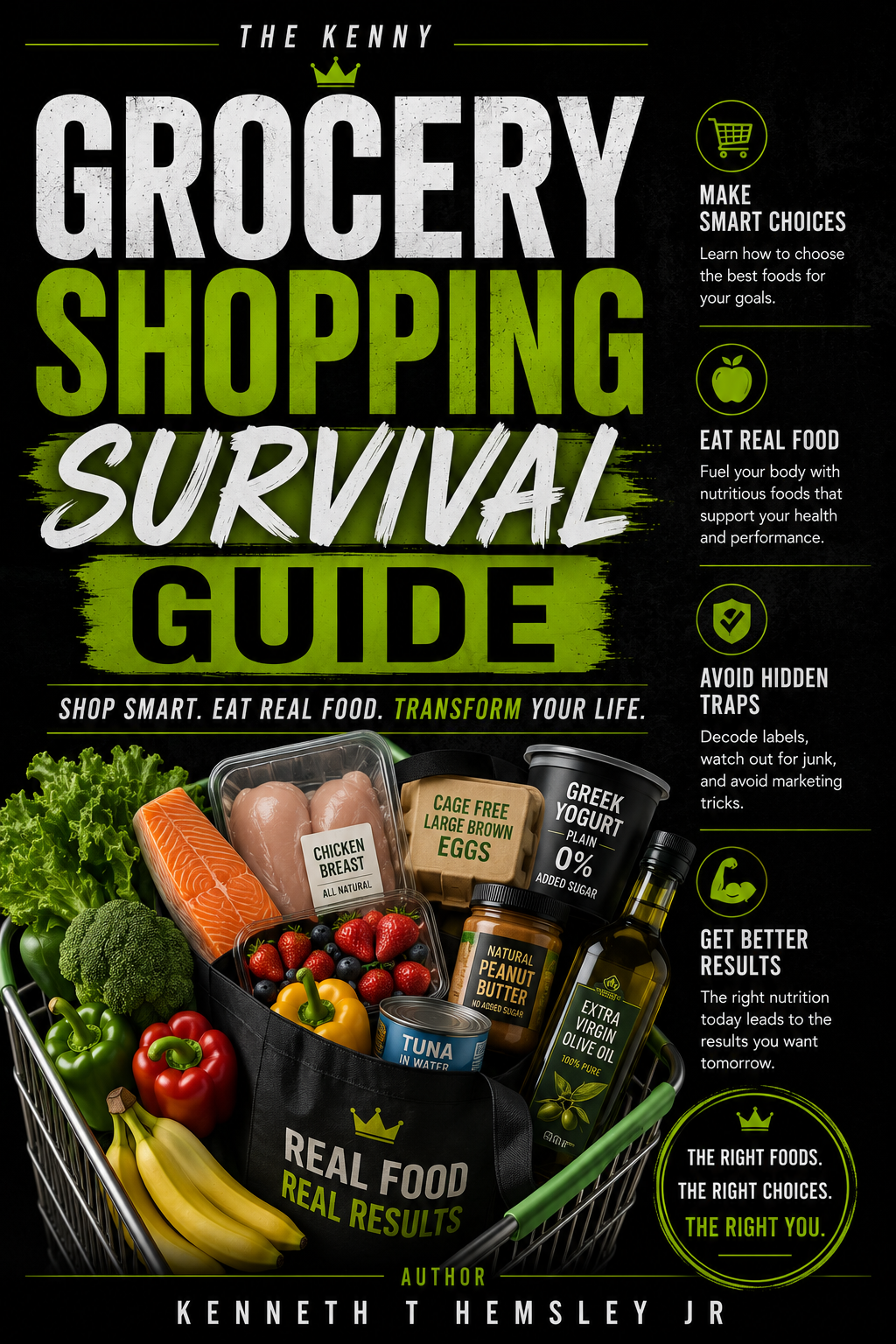 The Grocery Shopping Survival Guide
Shop Smart. Eat Real Food. Transform Your Life. (Digital Download) - Quick Guide
