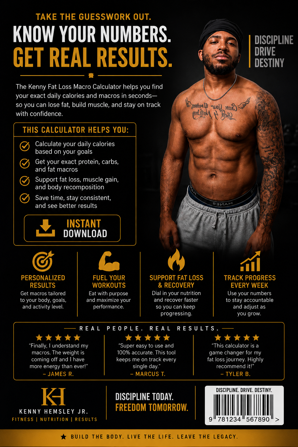 Ultimate Macro Calculator | Fat Loss, Muscle Gain & Maintenance (Excel)
