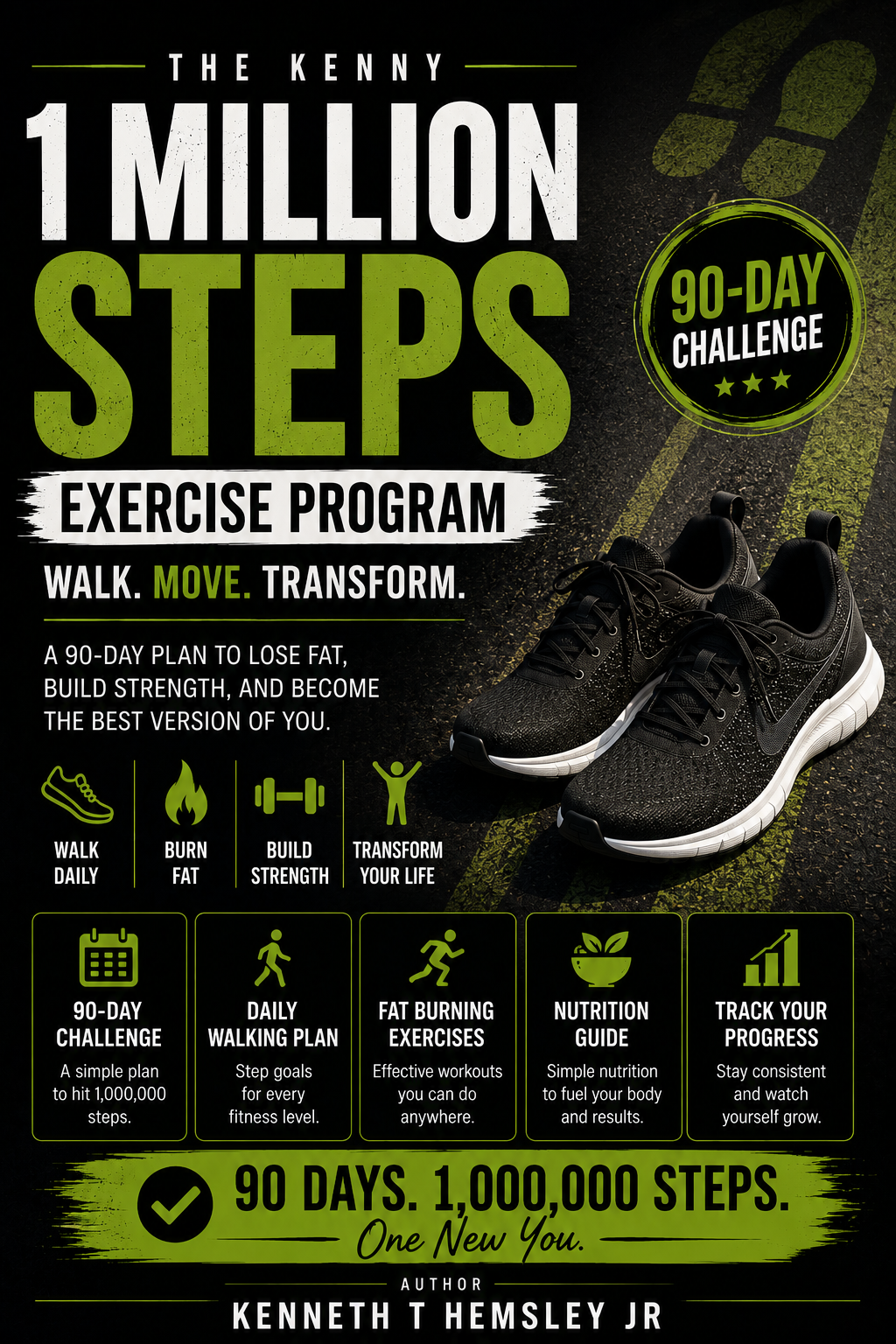 The Kenny 1 Million Steps Exercise Program (Digital Download)